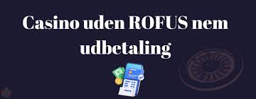 Casino Uden for RoFUS Din Guide til Spiloplevelser